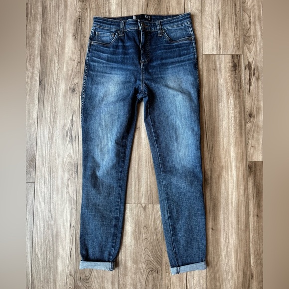 KUT from the Kloth Donna Fab Ab High Waist Ankle Skinny Jeans Size 2 - Picture 1 of 14